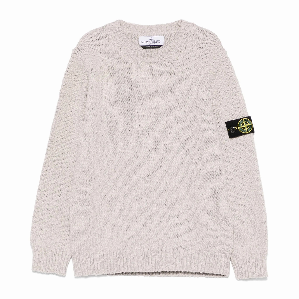 Stone Island Junior Long Sleeve Pullover DurableReinforcement