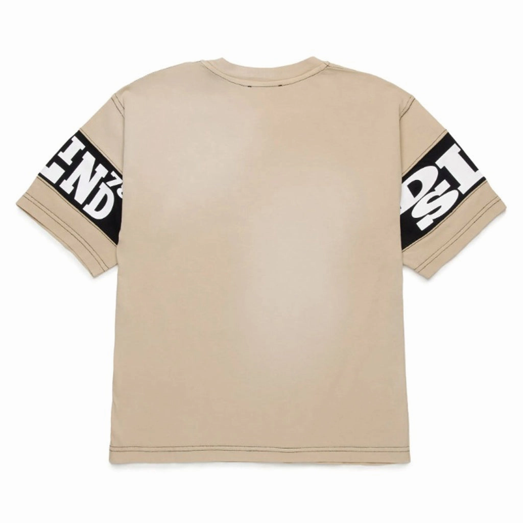 Diesel Kids Graphic Print T-shirt Everyday Layering Breathable Cotton Fabric