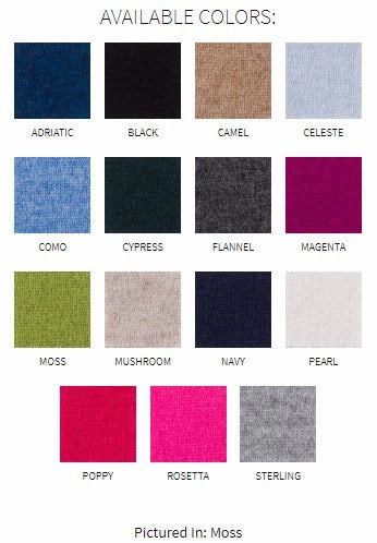 Exposed Seam Crew Sweater Perfect Fit Sporty Design