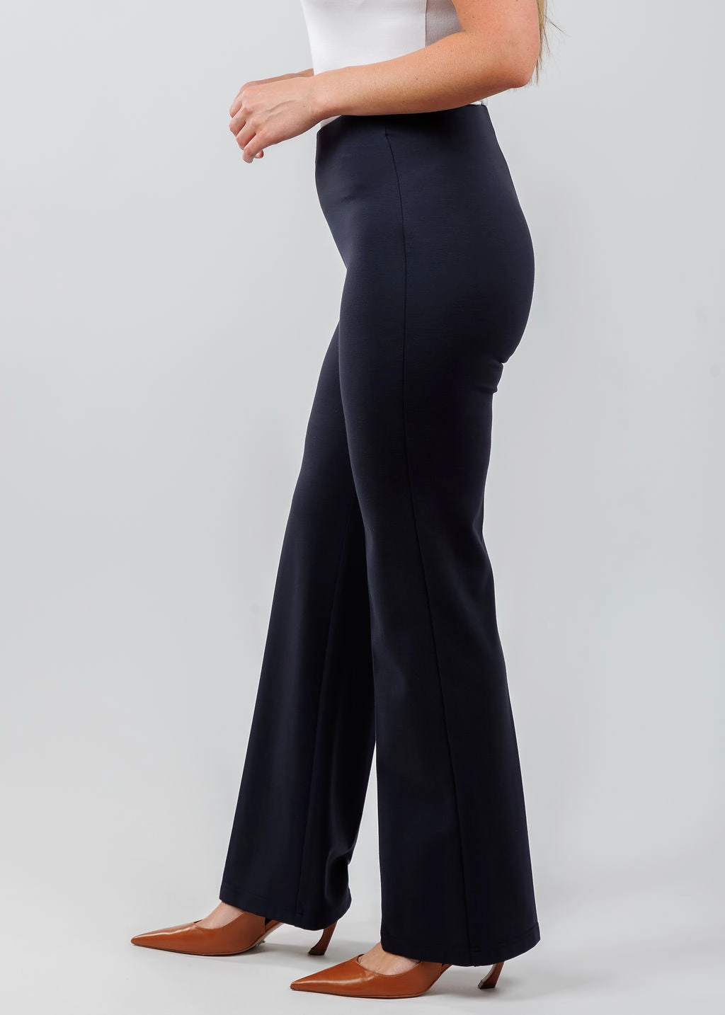 Jules Paramount Knit Pants - Navy Friction Resistant Fabric