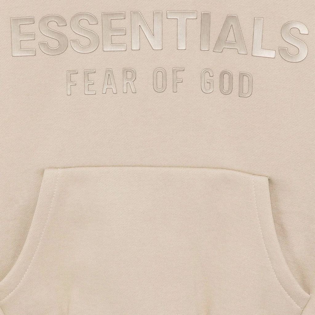 Reflective Trim Details FourWayStretchFabric Fear of God Essentials Kids Fleece Hoodie