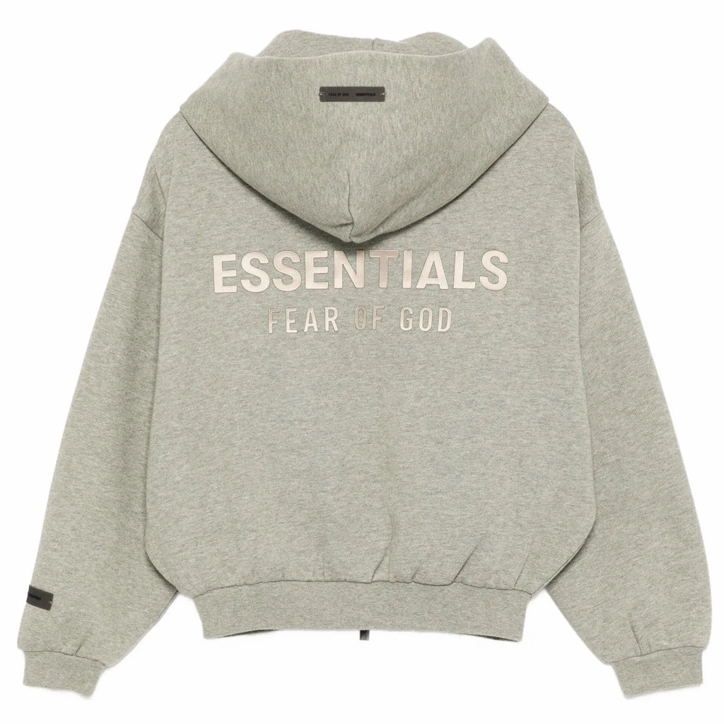 WaterRepellentFabric Fear of God Essentials Kids Fleece Zip Up Hoodie