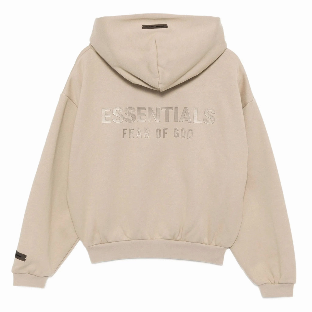All Year Use Fear of God Essentials Kids Fleece Zip Up Hoodie