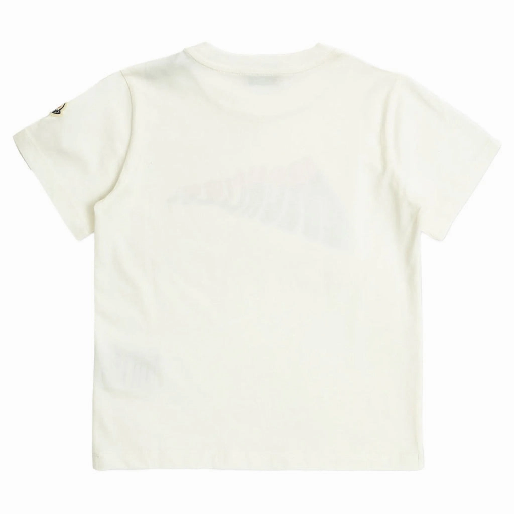Sporty Comfort Wear Moncler Enfant Short Sleeve T-shirt