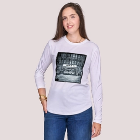 Soft Touch Effortless Style The Catherine Long Sleeve Tee - Vogue Italia