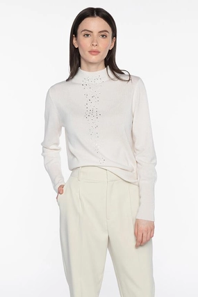 Lightweight insulation Bio Based Textile Innovation Crystal Funnel Sweater