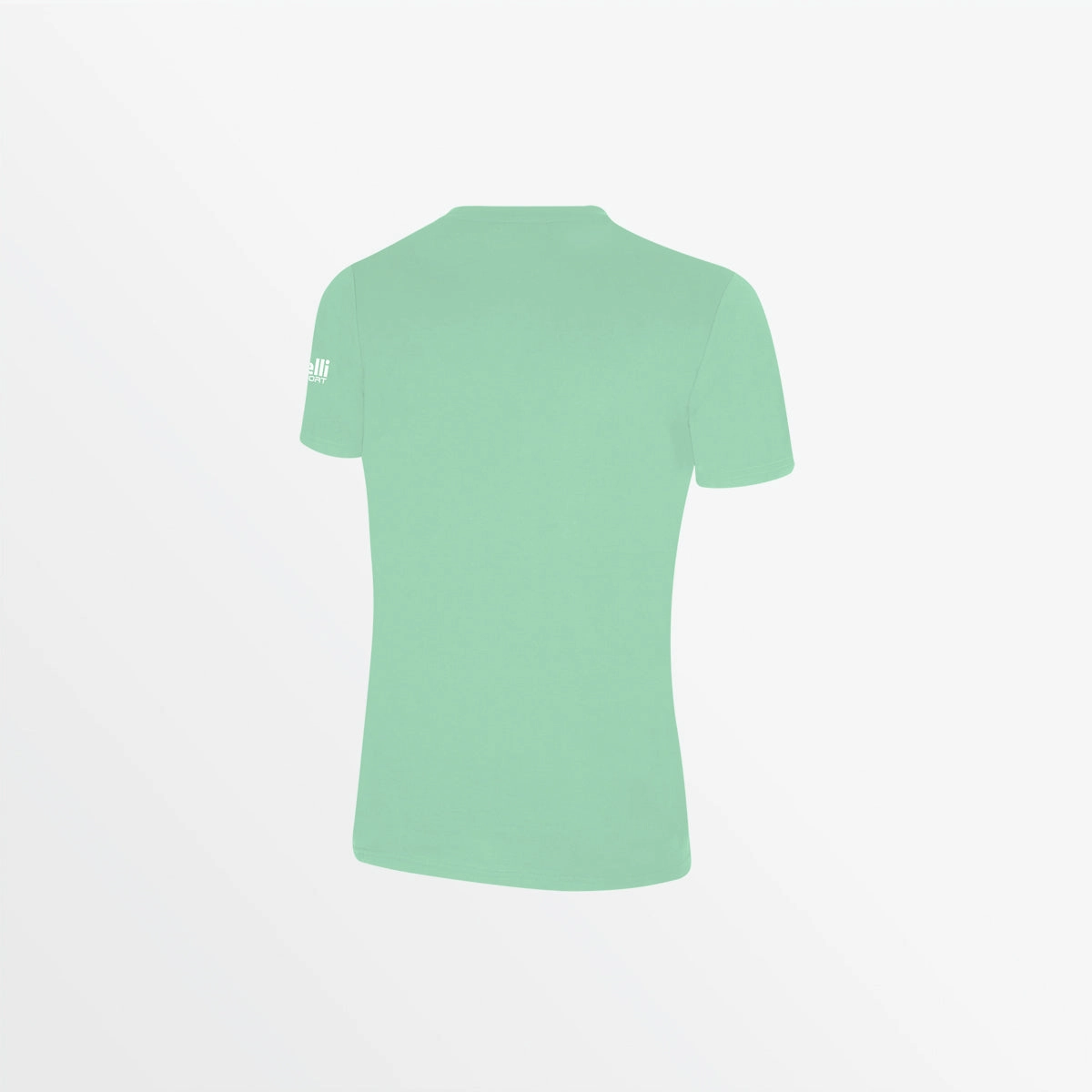 Flatlock Seam Technique WOMEN'S BASICS TEE WITH SLEEVE LOGO