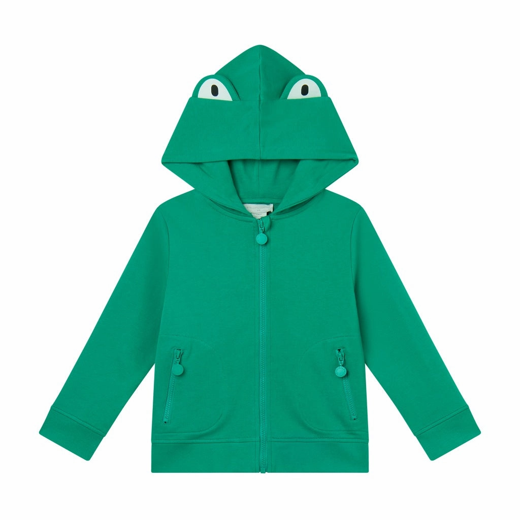 Relaxed Fit Shirt Stella McCartney Kids Frog Sweatshirt