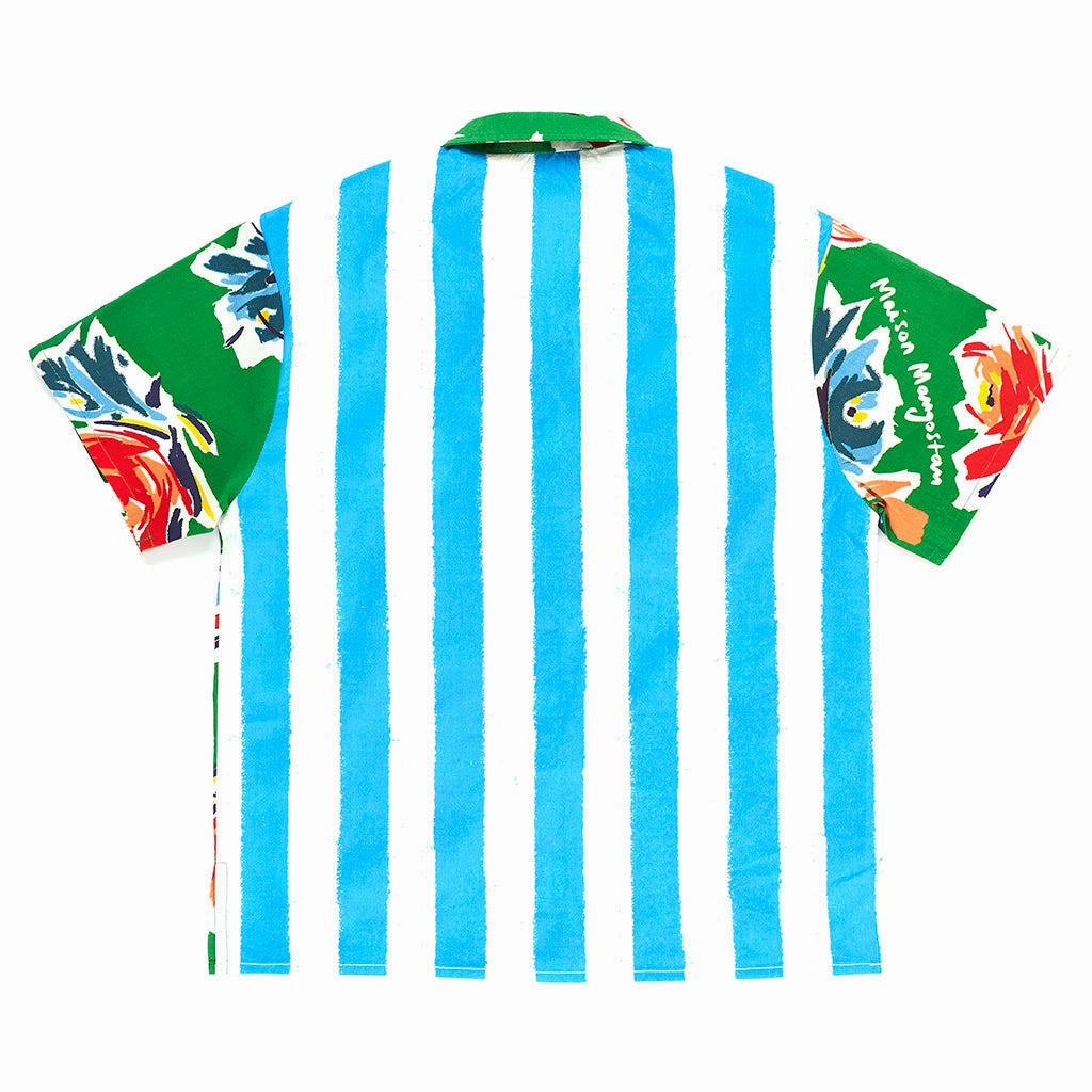 Multi Panel Cut Flower Shirt