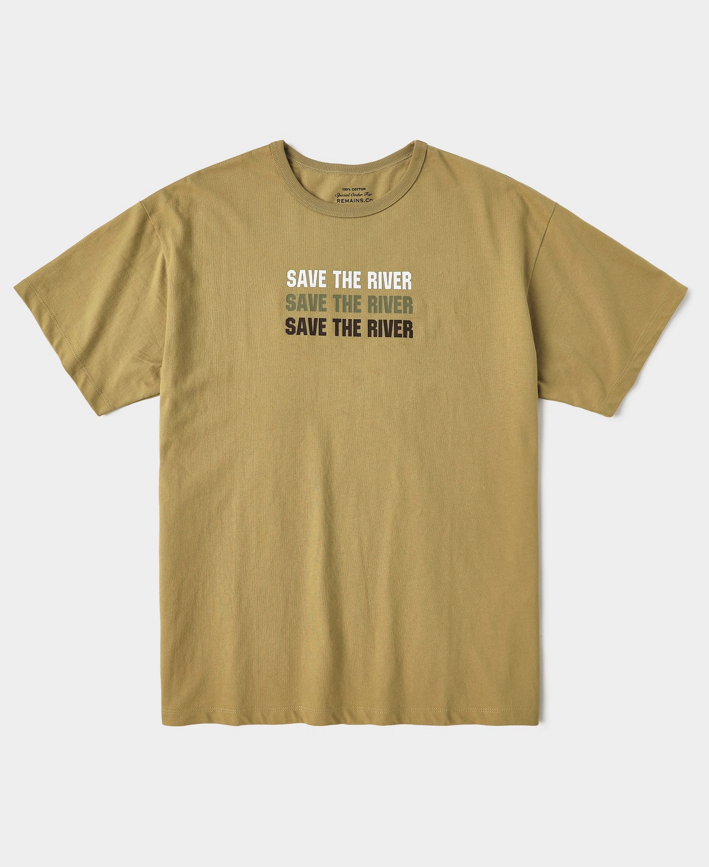 Fly Fishing Slogan T-Shirt - SAVE THE RIVER Daily Comfort Comfy Wardrobe
