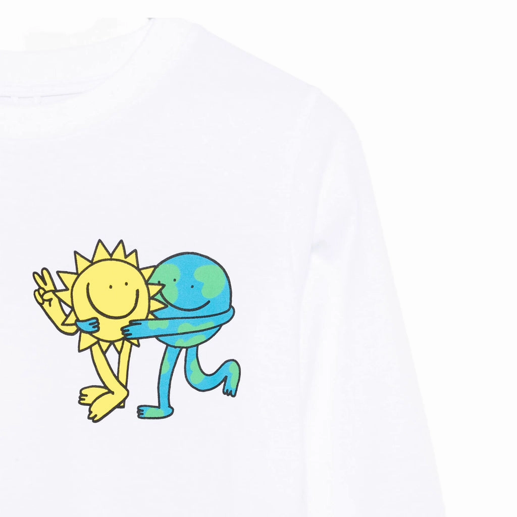 Stella McCartney Kids Earth Gang Print T-shirt Organic Cotton Construction