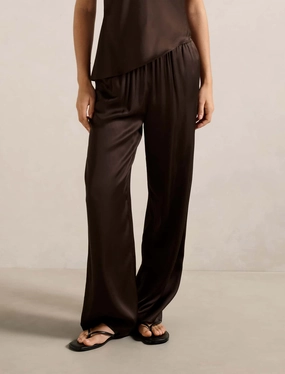 ElasticWaist Skyler Wide Leg Pants