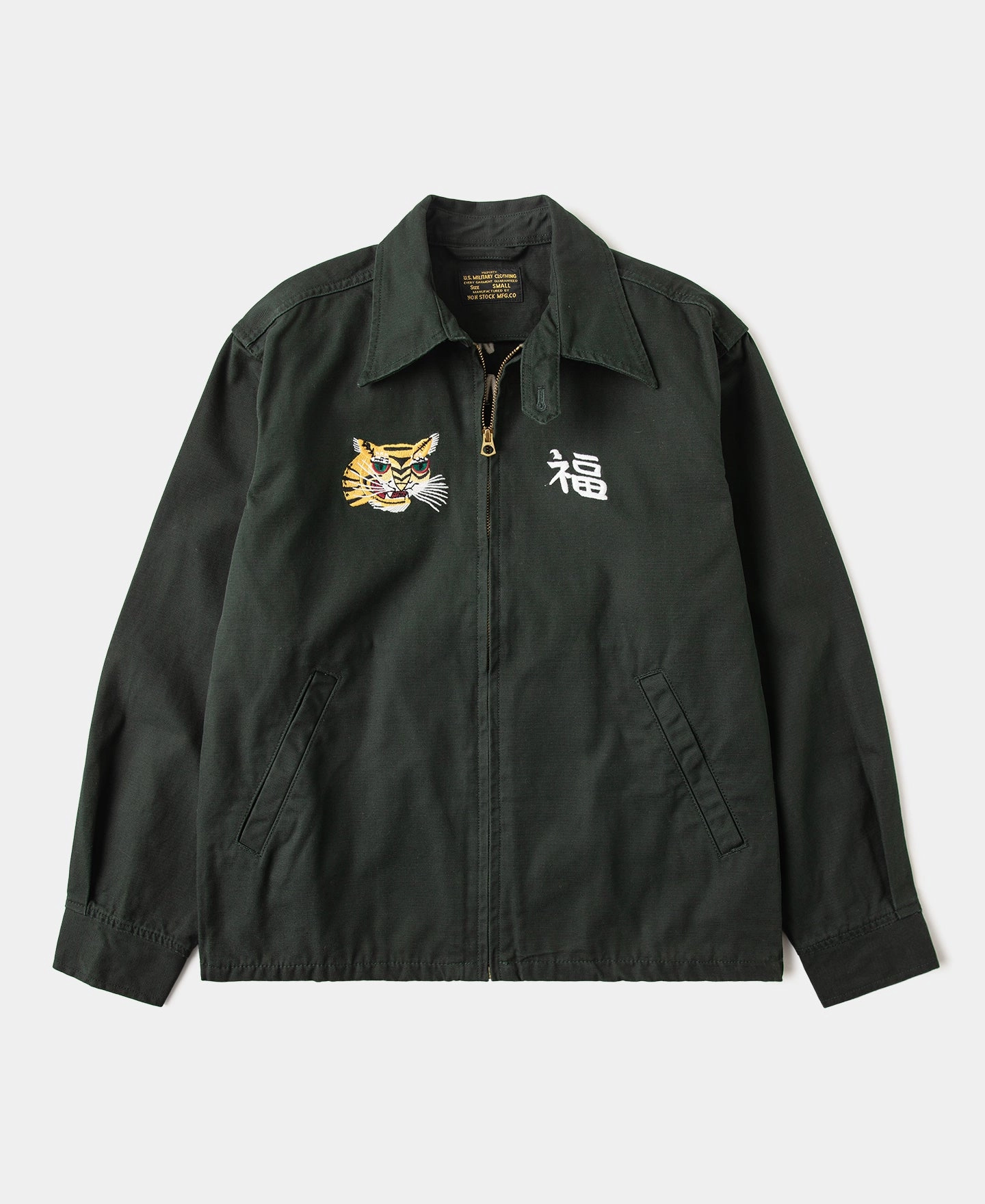 Hooded styles Fox Embroidery Vietnam Souvenir Jacket
