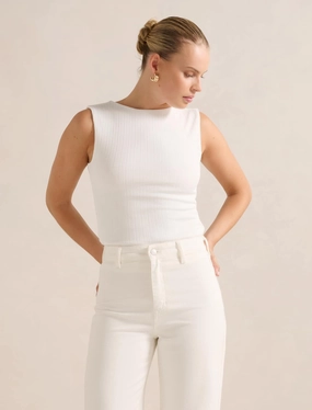 NonChafeCollarTech Frankie Boat Neck Tank Top