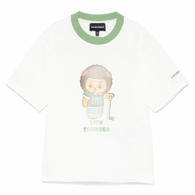 Chilly Layer Cozy Fit Wear Emporio Armani Junior Graphic Print T-shirt