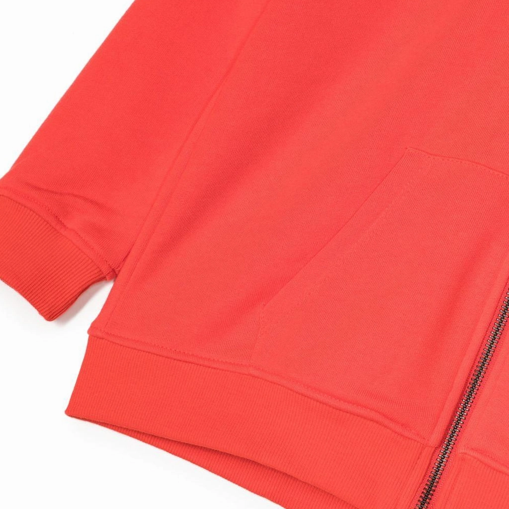 Drawstring Hood Jacket Secure Internal Pockets