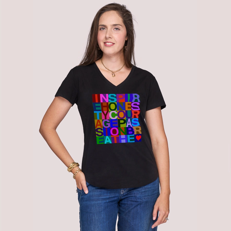 Cozy Wear The Viv T-Shirt - 7 Letter Words