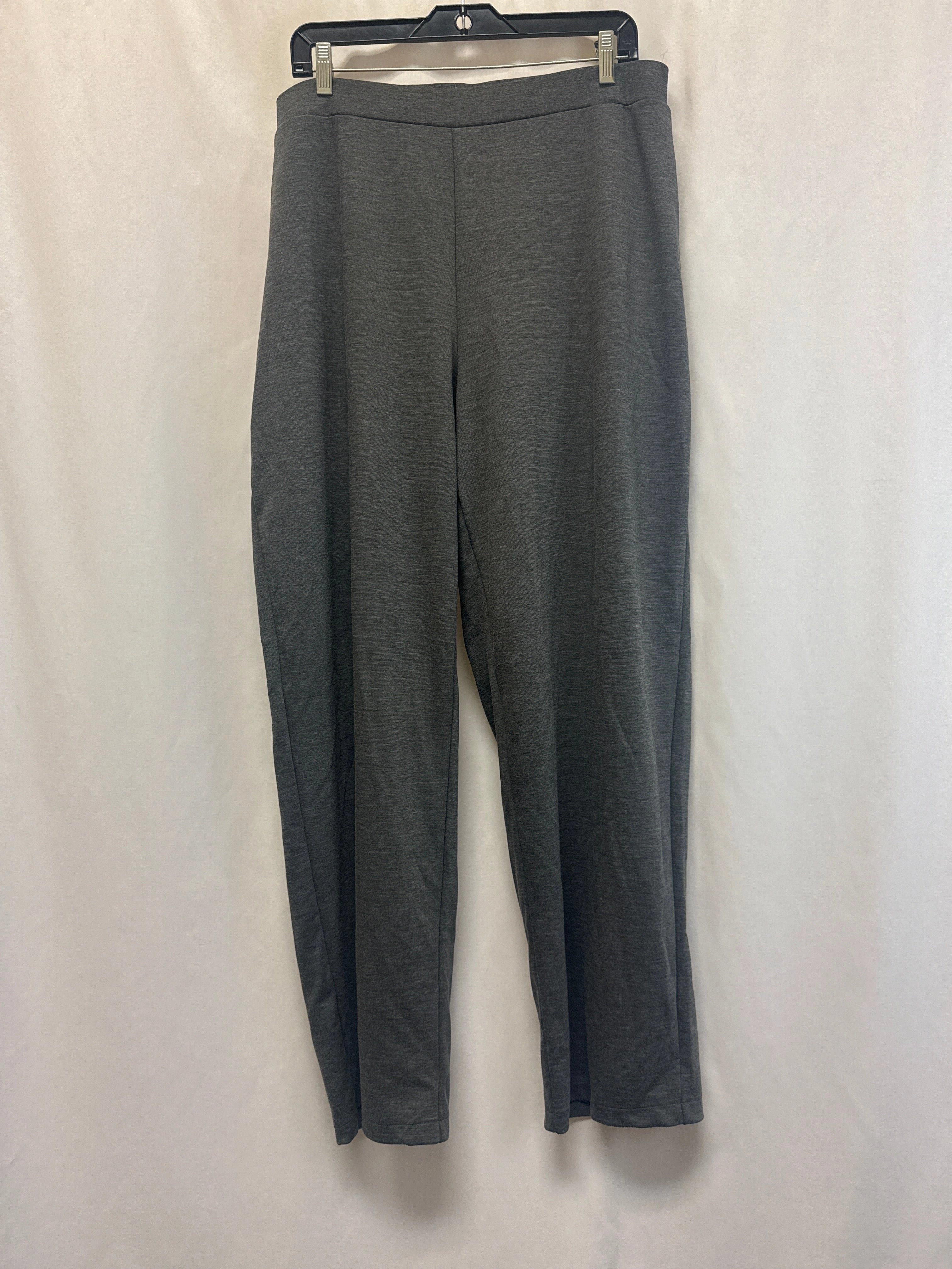 Performance Fit Pants Dress By Talbots In Grey, Size: 3x