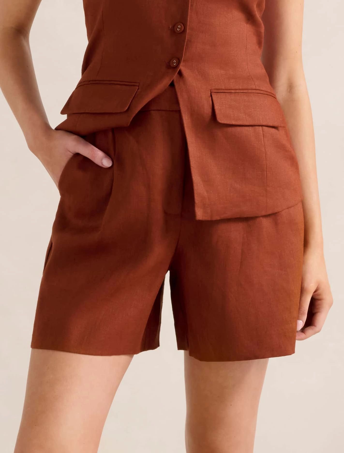 Quick Drying Ultra Soft Texture Giada Bermuda Shorts