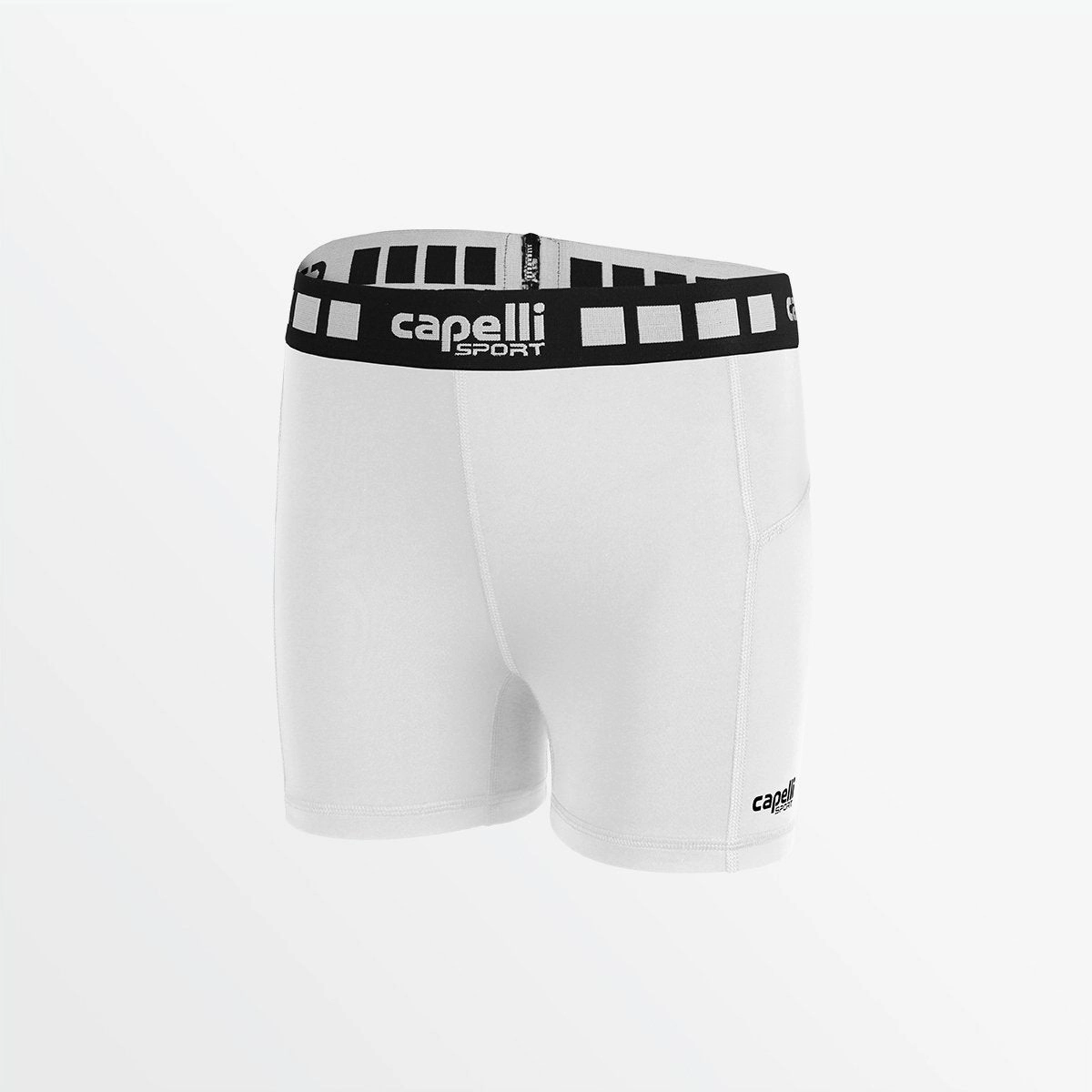 Minimal Bulk Organic Cotton GIRL'S 4" PERFORMANCE SHORTS