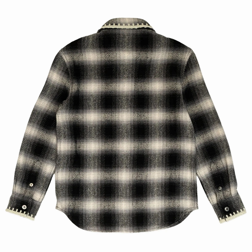 Tencel Cotton Hybrid Weave Golden Goose Checkered Regular Shirt