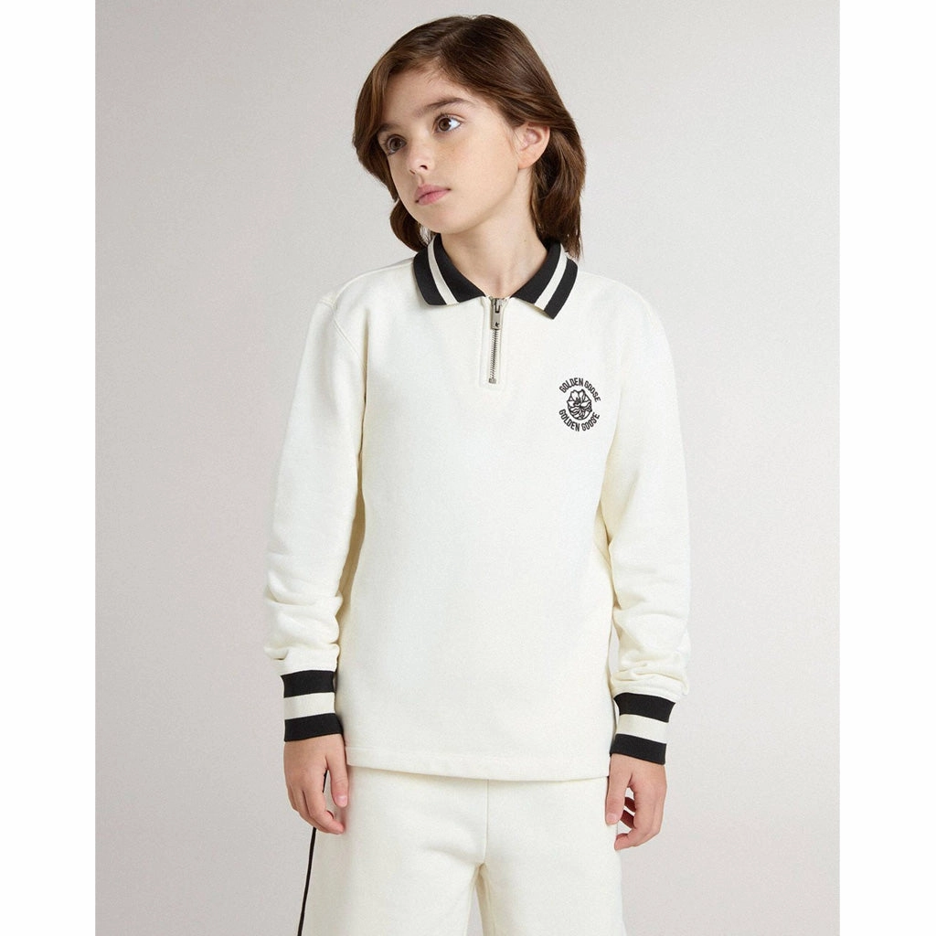 LayeringFriendly Weight Golden Goose Polo Sweatshirt