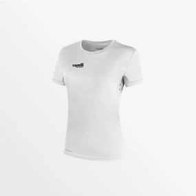 WOMEN'S BASICS I SHORT SLEEVE TRAINING TOP Durable Fiber Blend