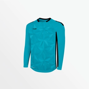 YOUTH PITCH STAR LONG SLEEVE GOALKEEPER JERSEY WITH PADDING Versatile Layering Buttery Soft Feel