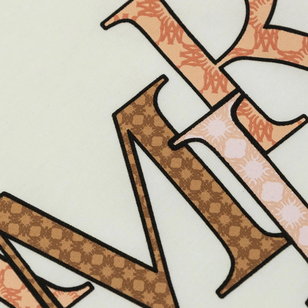 Pocket Design Casual Design Fit Amiri Kids Amiri Staggered Tee