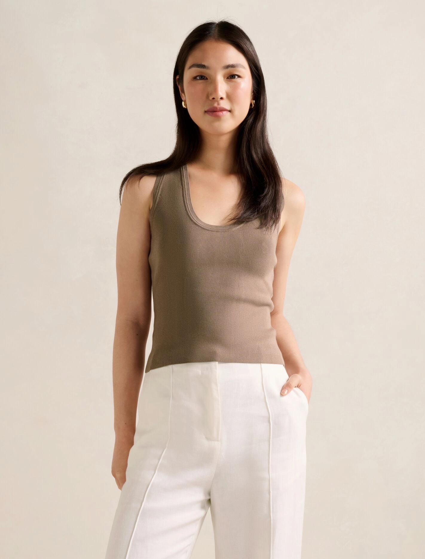 Harley Scoop Neck Tank Top Casual Style QuickDryTechnology