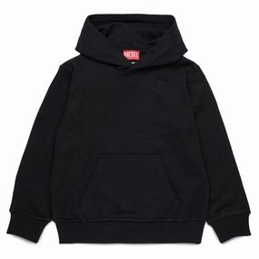 EthicallySourced WrinkleResistant Diesel Kids Logo Hoodie