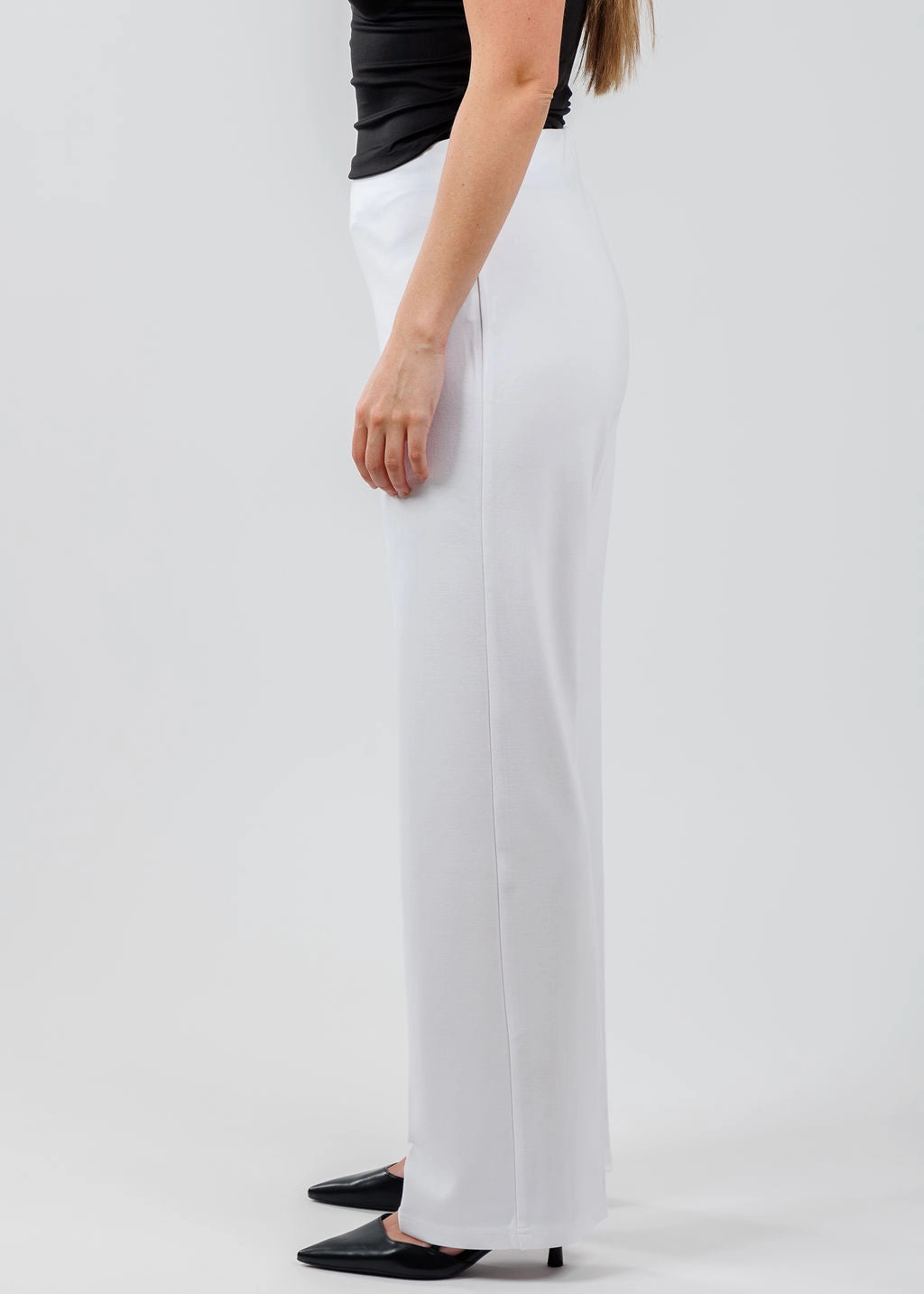 Jules Paramount Knit Pants - White Layering Piece sporty wear