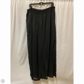 Practical Fit Pants Dress By Clothes Mentor In Black, Size: 3x
