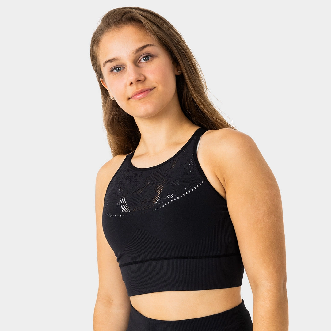 BondedSeamTechnology MTV WOMEN'S SPORTY SCULPT LONGLINE SEAMLESS BRA