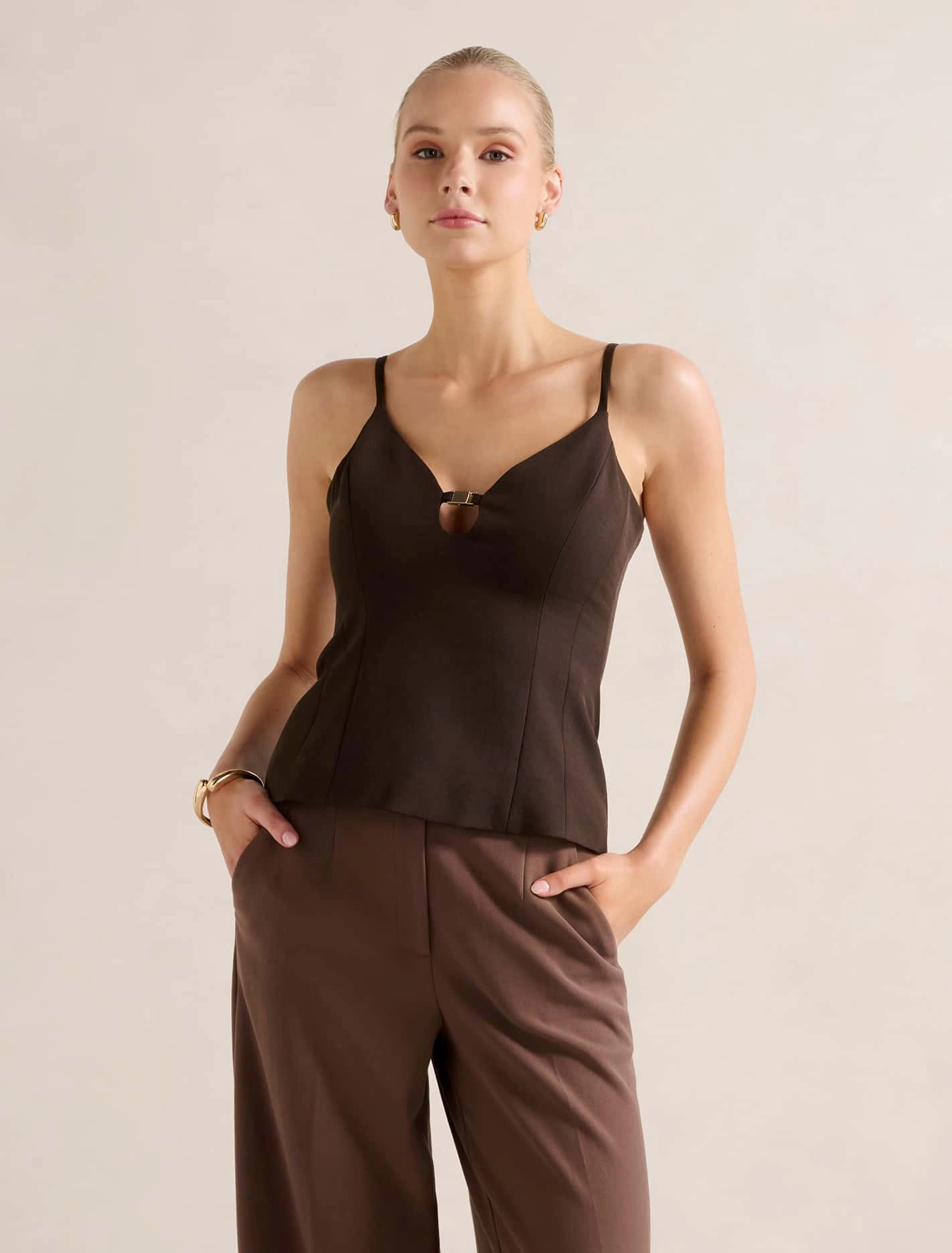 Emery Strappy Top Summer Blouse