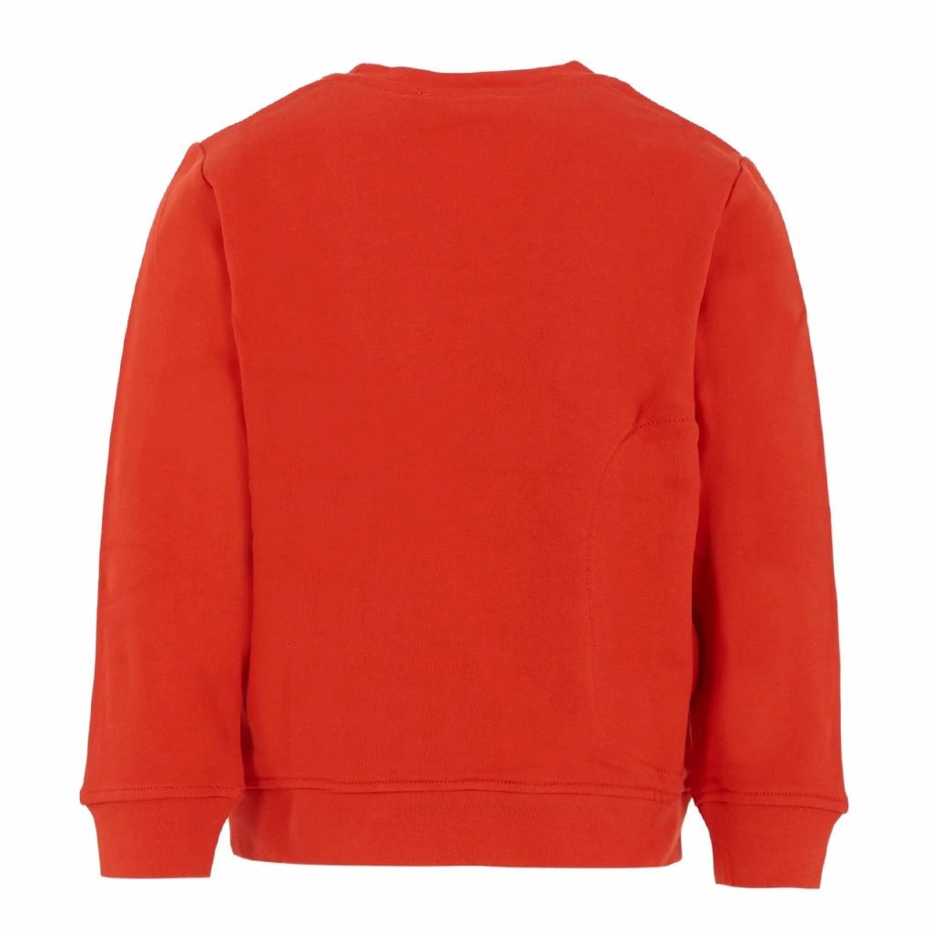 Stella McCartney Kids Xmas Yeti Fleece Sweatshirt RelaxedSilhouette