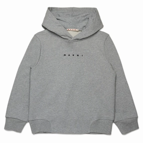 Workout Apparel NonChafeCollarTech Marni Kids Logo Sweat Hoodie