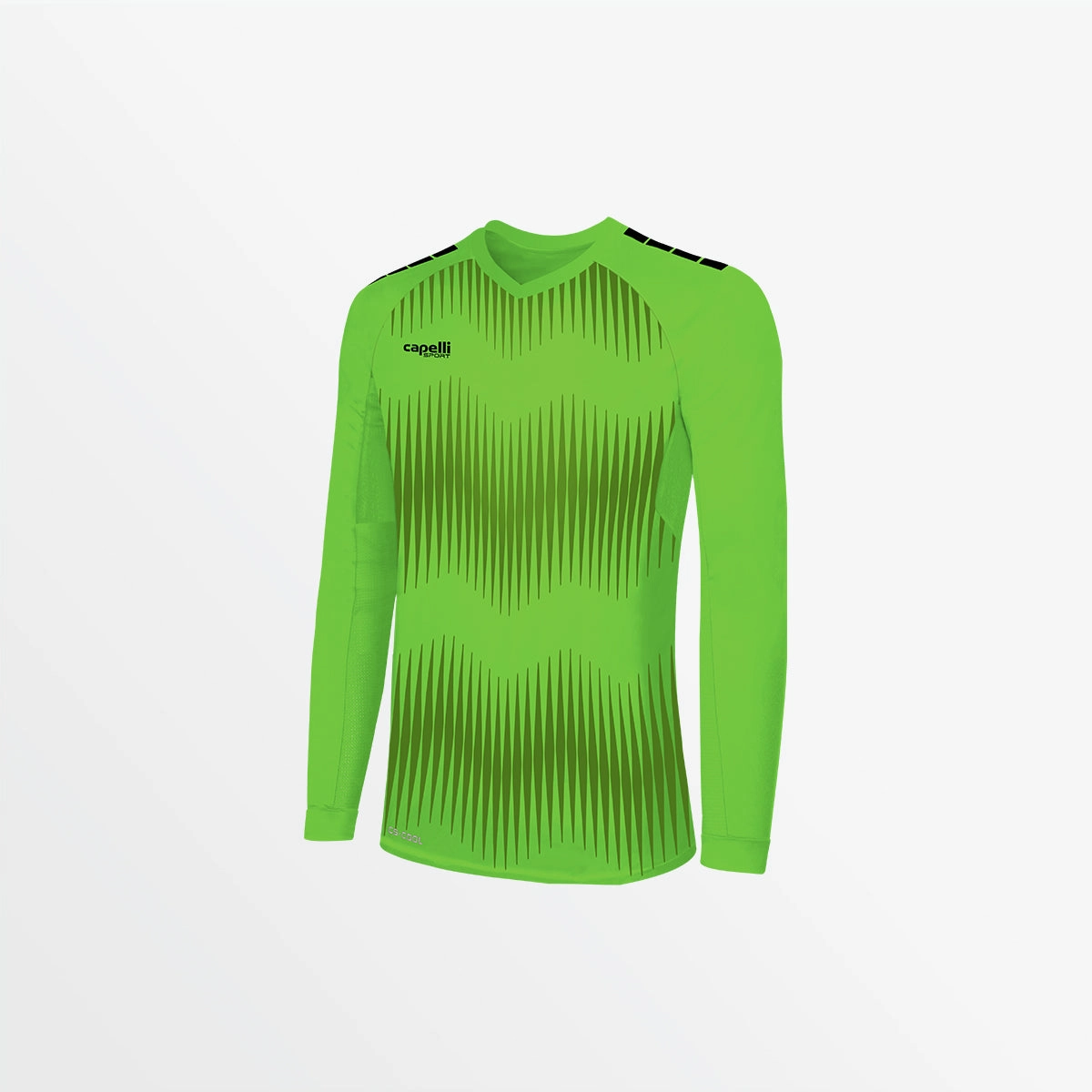 AntiStatic Treatment Compact Jacquard Weave WOMEN'S MADISON STATIC ??? LONG SLEEVE GOALKEEPER JERSEY