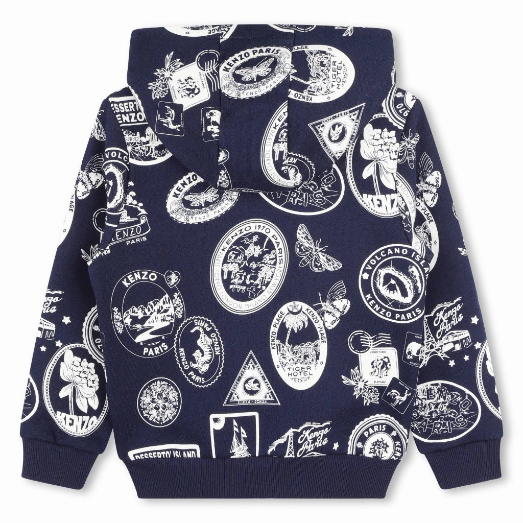 Bonded Hemline Kenzo Kids Cardigan Suit