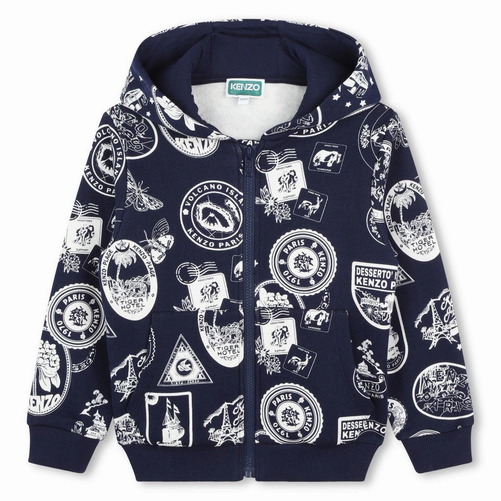 Detachable Layers Kenzo Kids Cardigan Suit