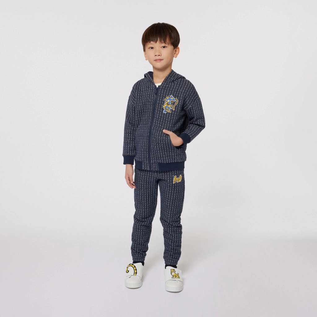 Kenzo Kids Cardigan Suit Autumn Layers SoftshellMaterial