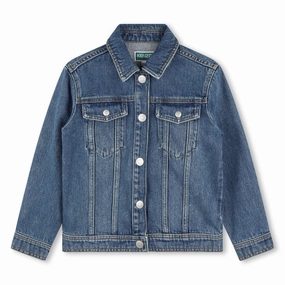 Kenzo Kids Denim Jacket Sleek Casual