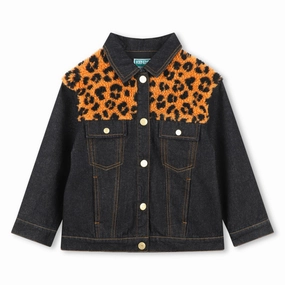 Quick drying material Kenzo Kids Denim Jacket