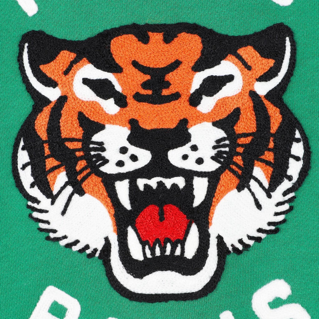 TaglessNecklineComfort ContrastStitching Kenzo Kids Fleece Sweatshirt