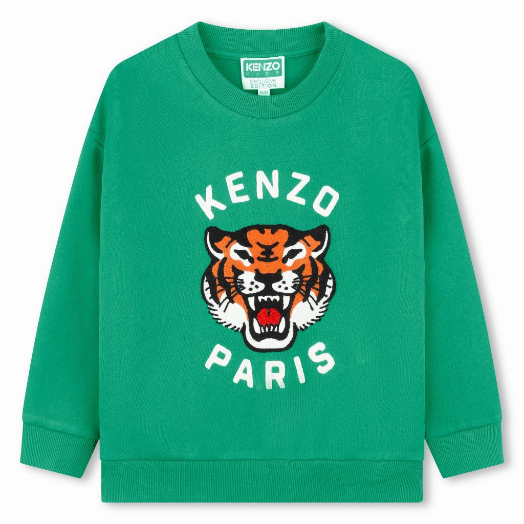 Kenzo Kids Fleece Sweatshirt Basic Wardrobe