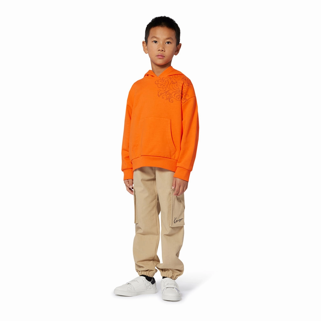 ReflectiveTrim Kenzo Kids Fleece Sweatshirt