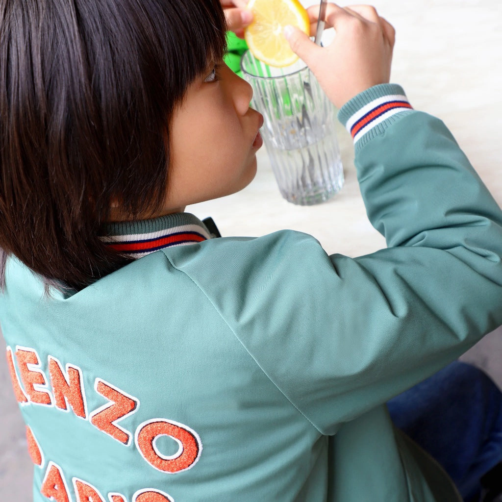 Compact Fit Look Kenzo Kids Jacket