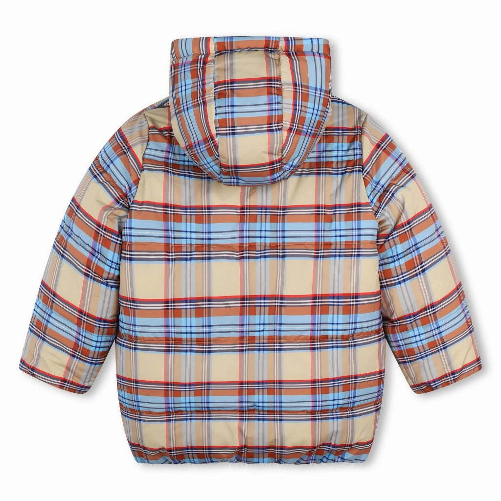 Canvas Make Elastic hem Kenzo Kids Reversible Puffer Jacket