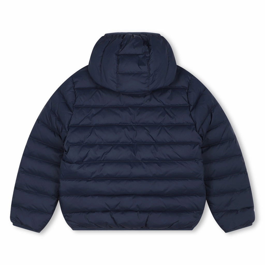 Kenzo Kids Reversible Puffer Jacket Relaxed Fit Structure