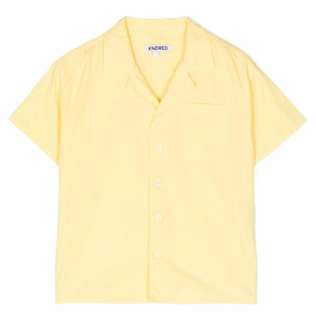 KINDRED Club-Collar Short Sleeve Shirt Athletic Wear ContrastStitching